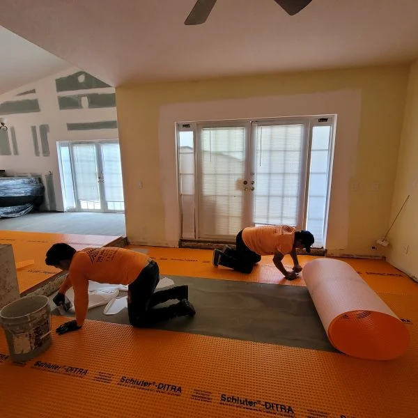 The Miami Floors - SHower Waterproofing