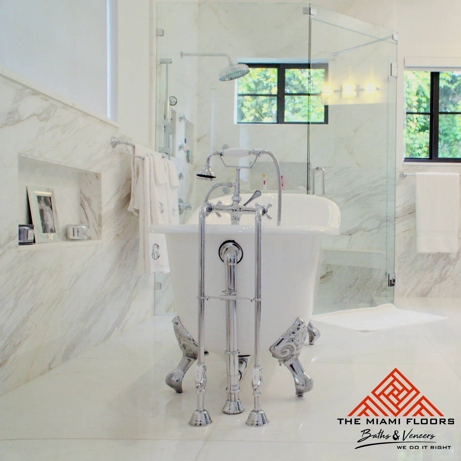 The Miami Floors - Bath & Veneers - Bathroom Tile Installation Services in miami